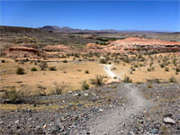 Trail to the canyon