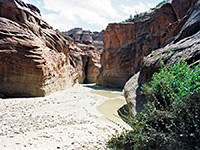 Start of the narrows