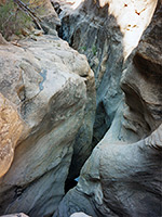 Above the slot