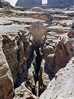 Above the upper canyon