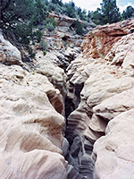 Start of the narrows