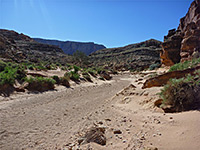 Ravine near the trailhead