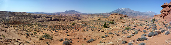 Panorama above the narrows