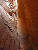 Orange-colored rocks