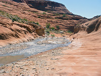 Stony streambed