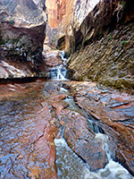 Water Canyon cascades