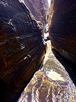Sunny ravine