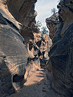 Deepening canyon