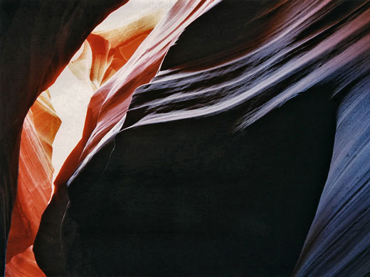 Subtle colors, Upper Antelope Canyon