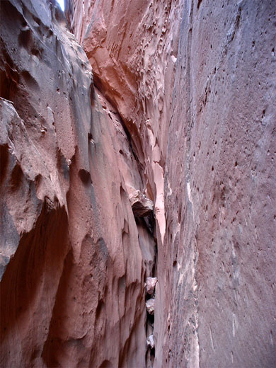 Dryfall in Blue John Canyon