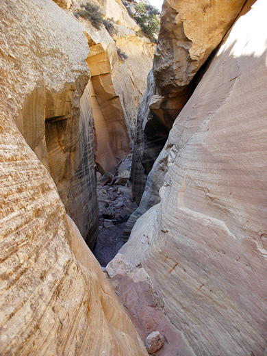 Above a dryfall