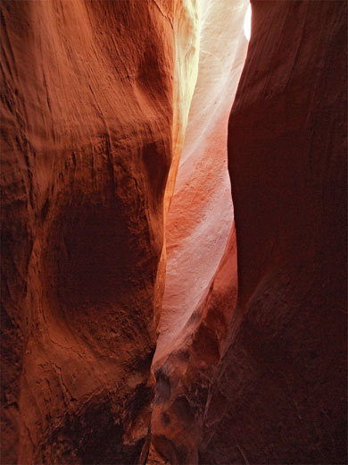 Colored sandstone