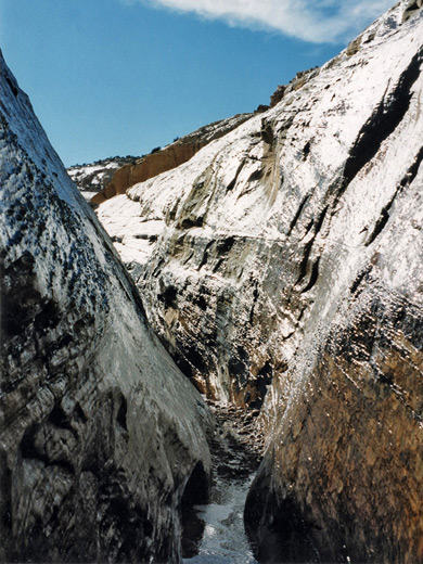 Burro Wash, after a storm