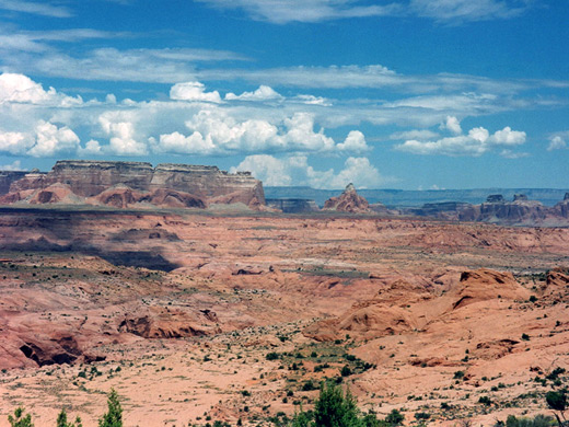 View north towards Lake Powell 