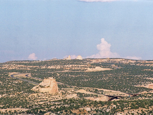 I-70 across Eagle Canyon