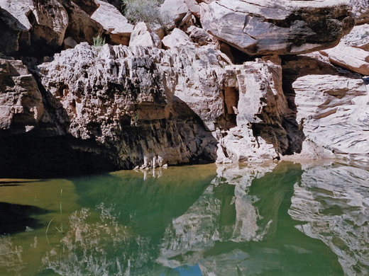 Pool half way along Eardley Canyon