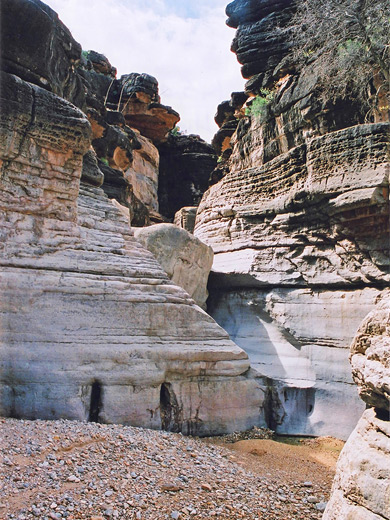 Shallow canyon
