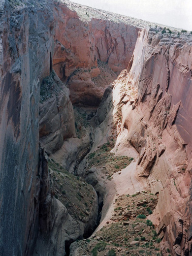 Above the narrows