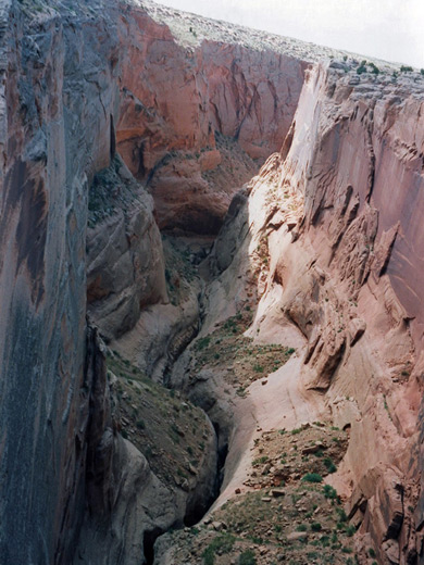 Above the Kaibito Creek narrows