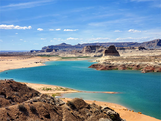 Lone Rock and Lake Powell