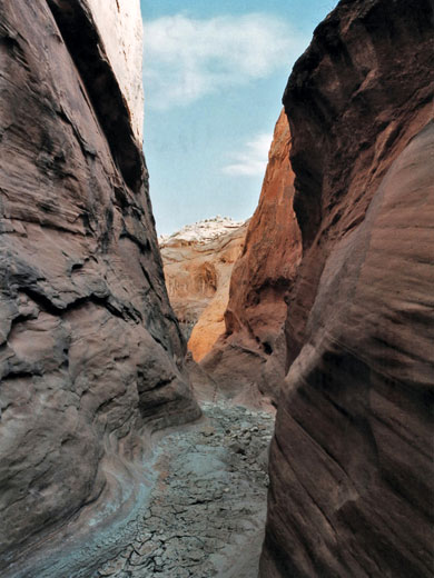 The upper canyon
