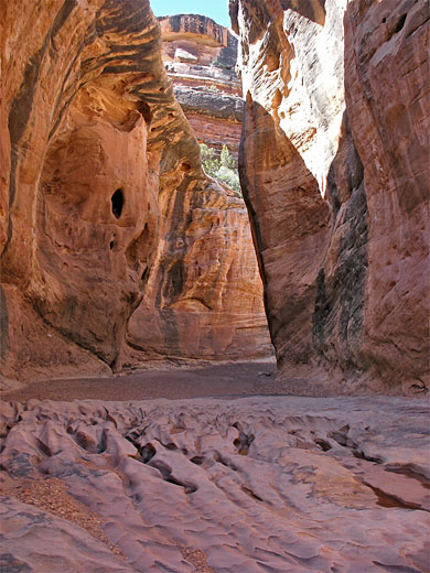 Fluted rocks