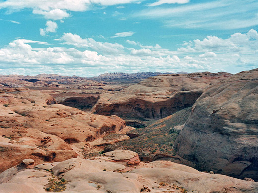 Sandstone cliffs