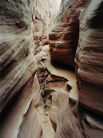 Ledges in Middle West Butler Canyon