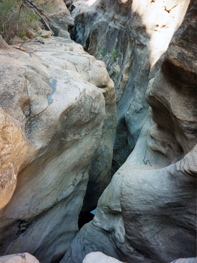 Sandstone walls, Pine Creek