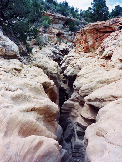 Start of the narrows