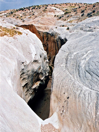 Above a dryfall