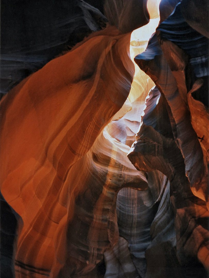 Antelope Canyon Slot Canyon Near Page Lake Powell Arizona