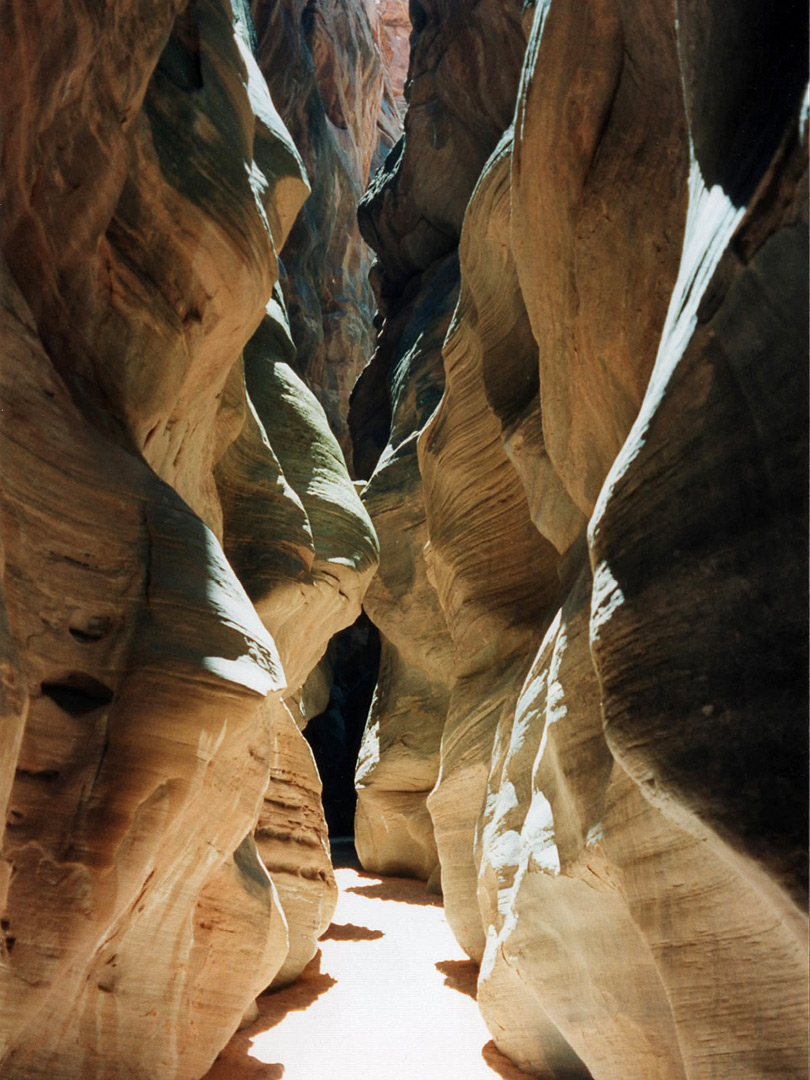 Sunny passageway