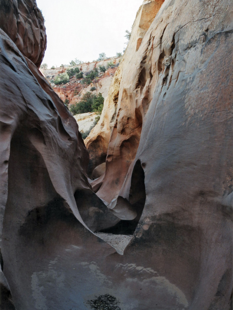 Sandy potholes