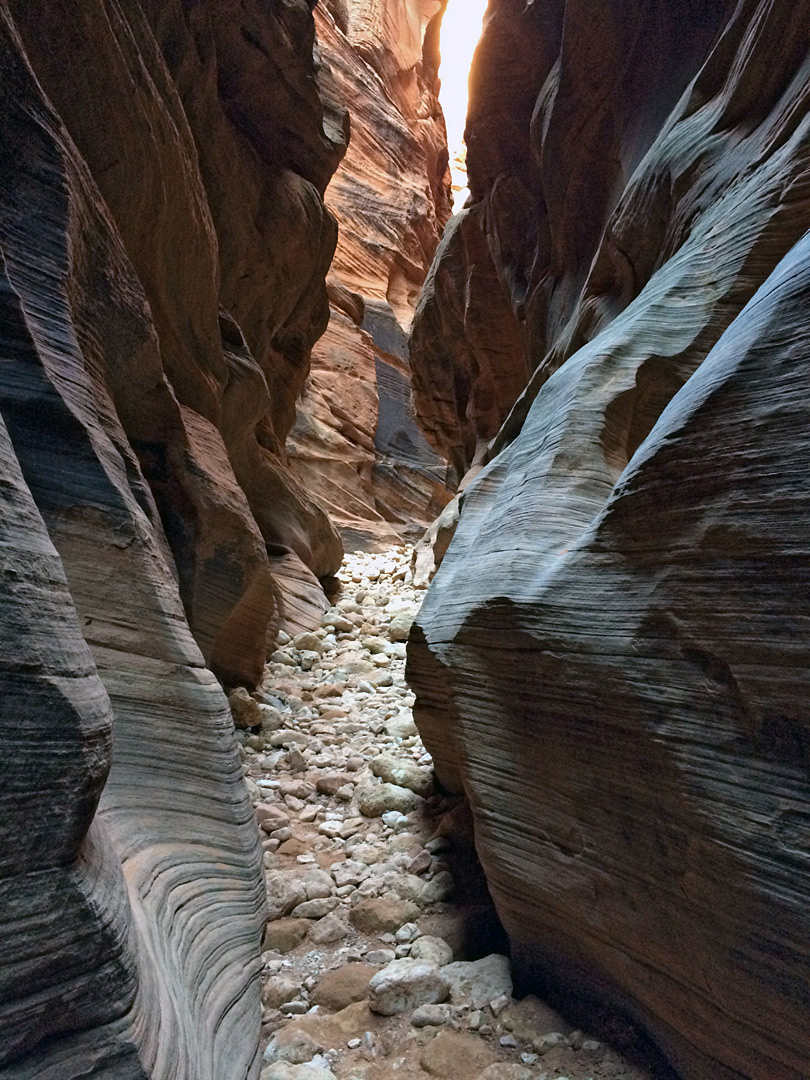 Thin-layered sandstone