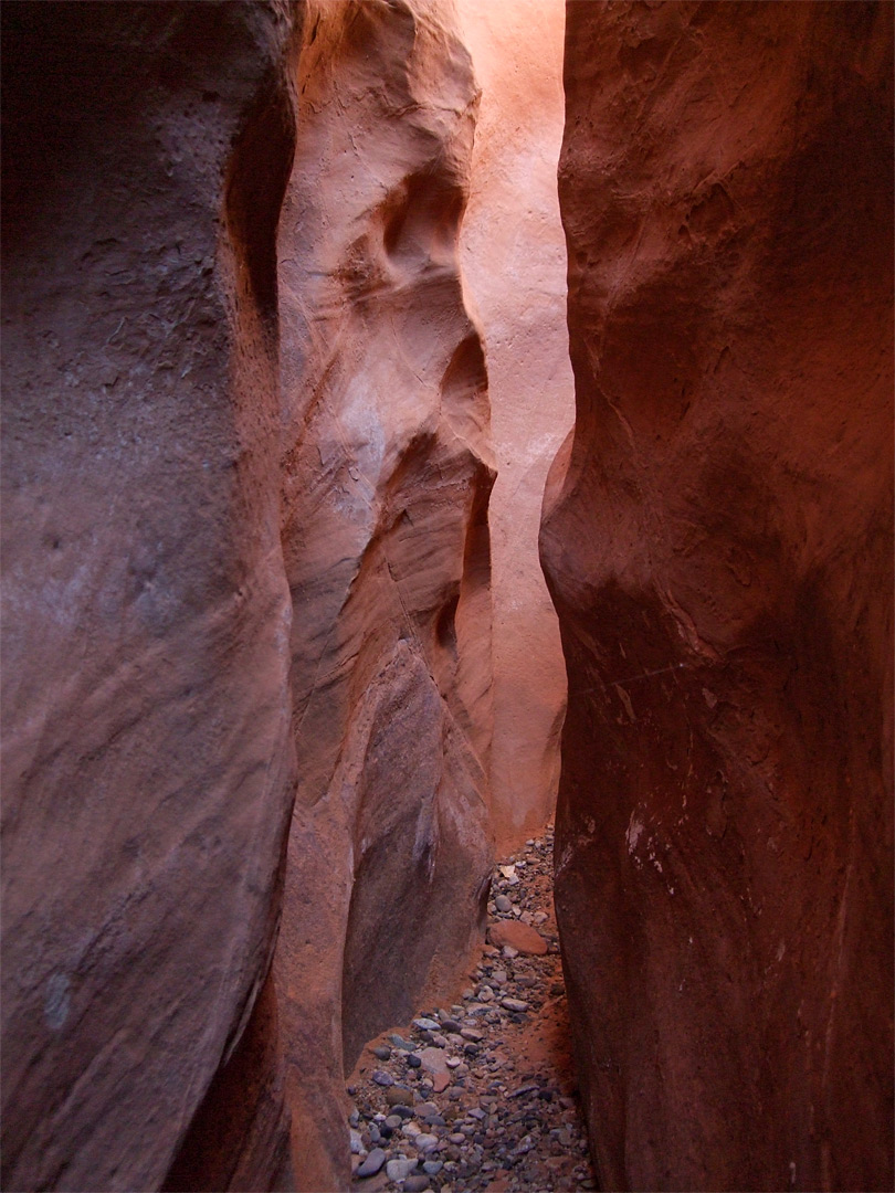 Bend in the canyon