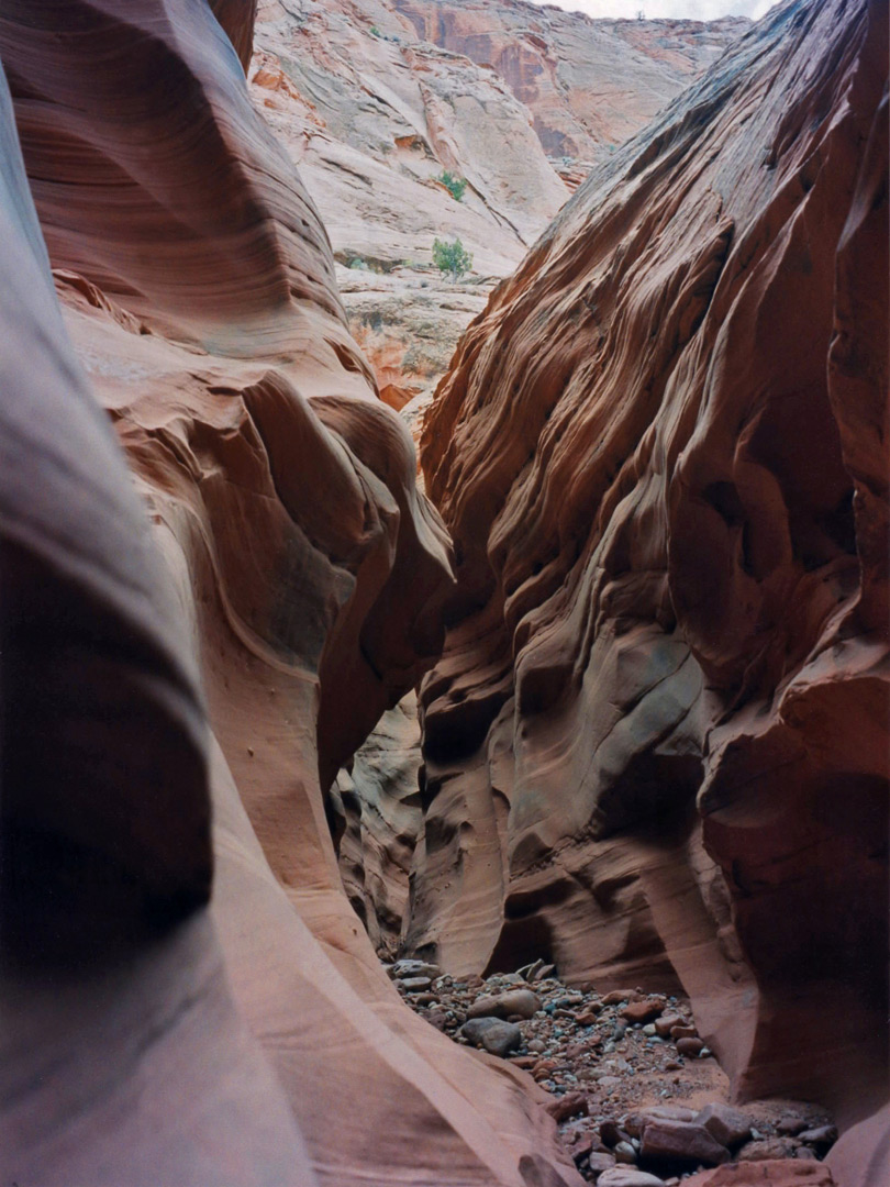 Bend in the upper canyon