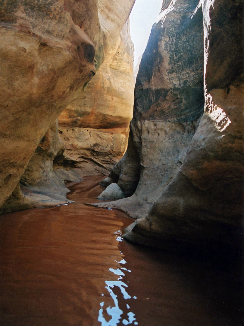 Watery passage