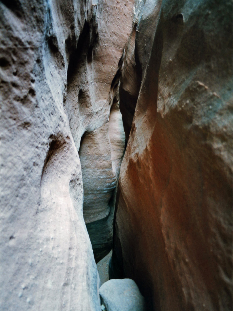 Deep into the narrows