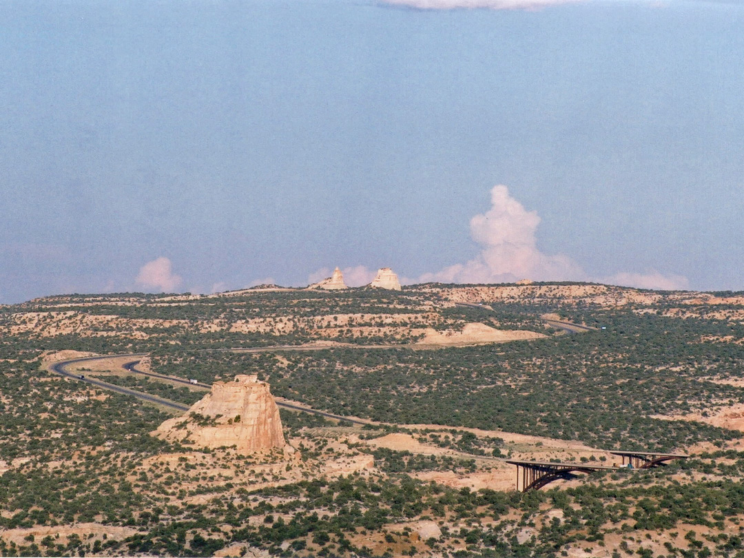 I-70 across Eagle Canyon