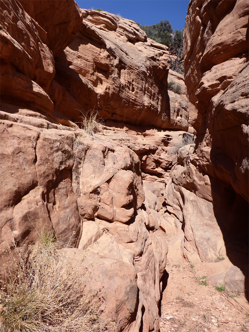 Layered cliffs