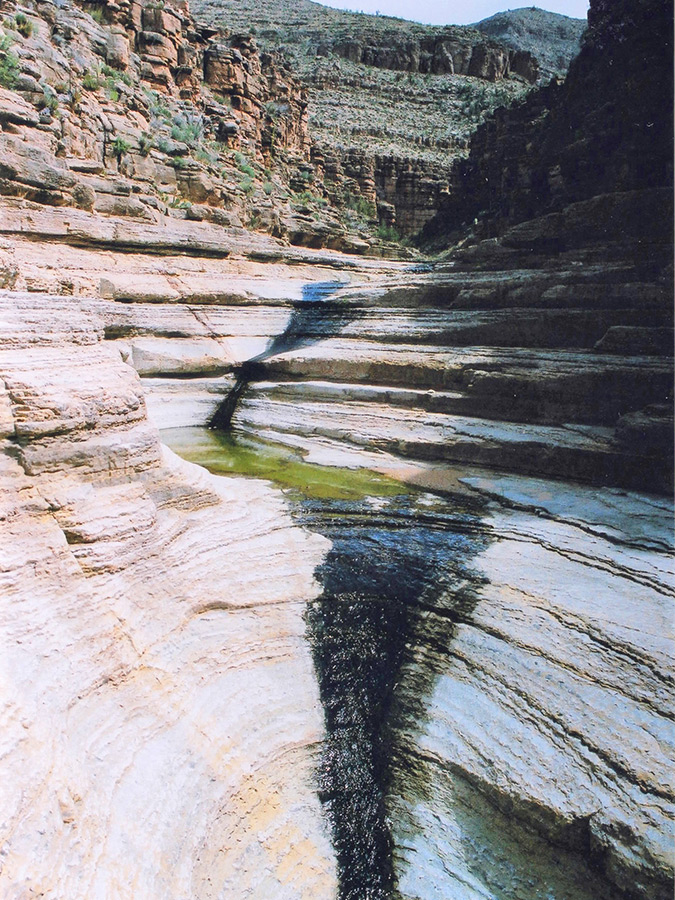 Pool in the canyon