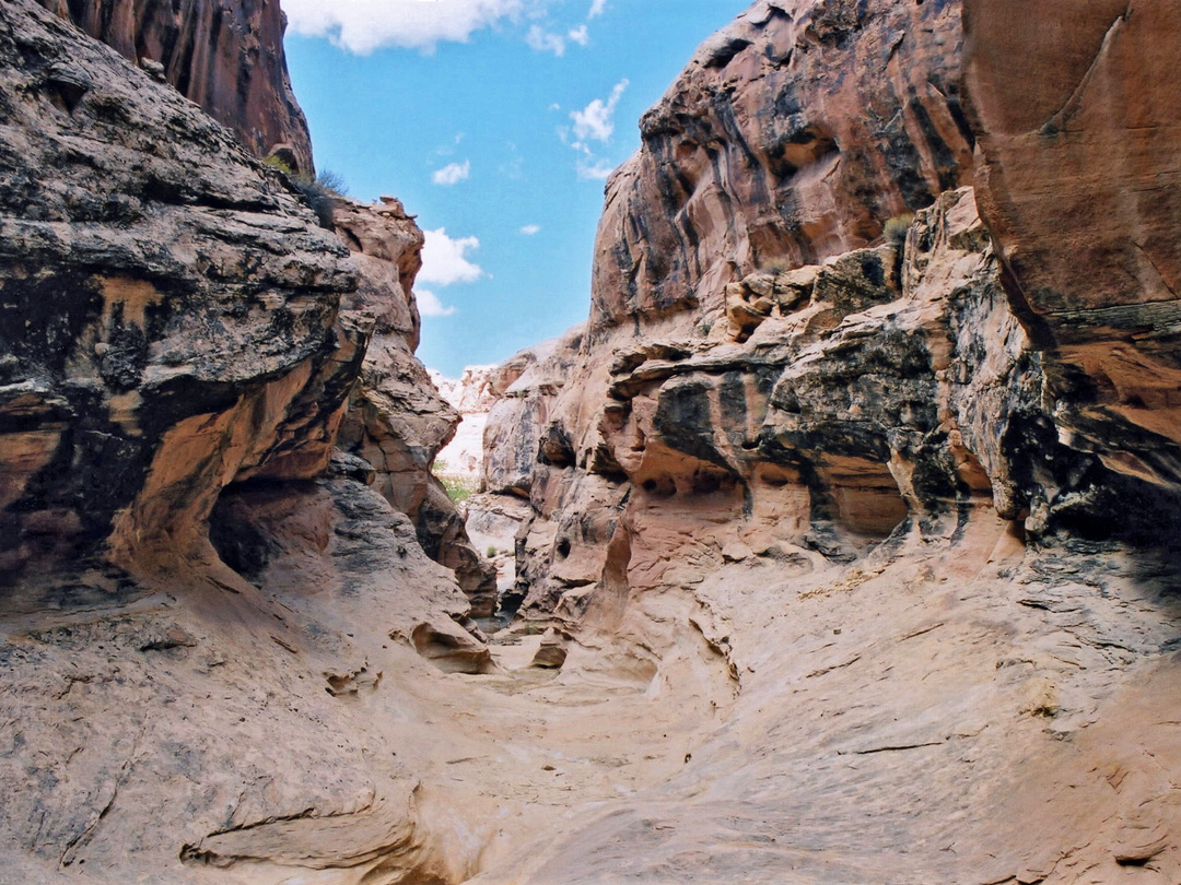 Above the narrows