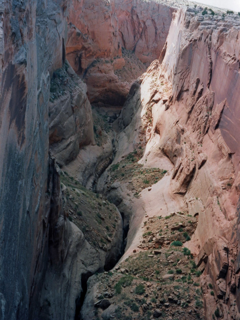 Above the narrows