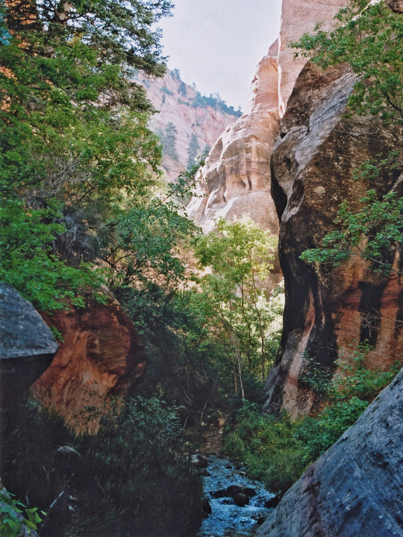 Start of the canyon