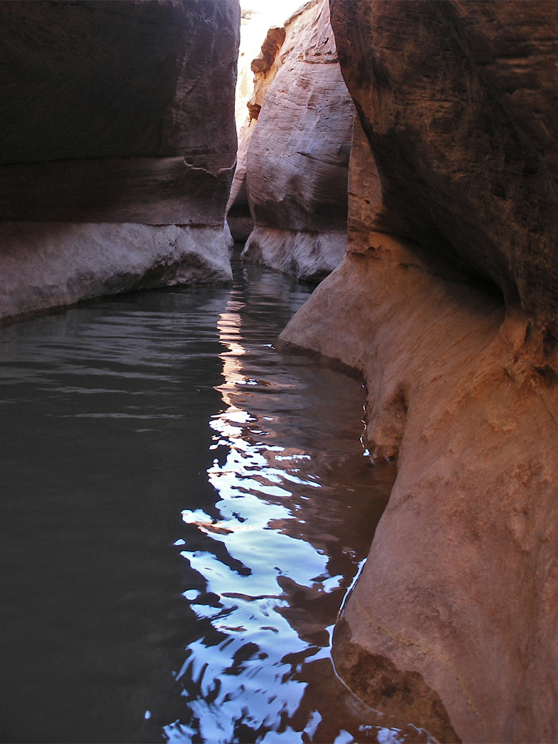 Flooded channel