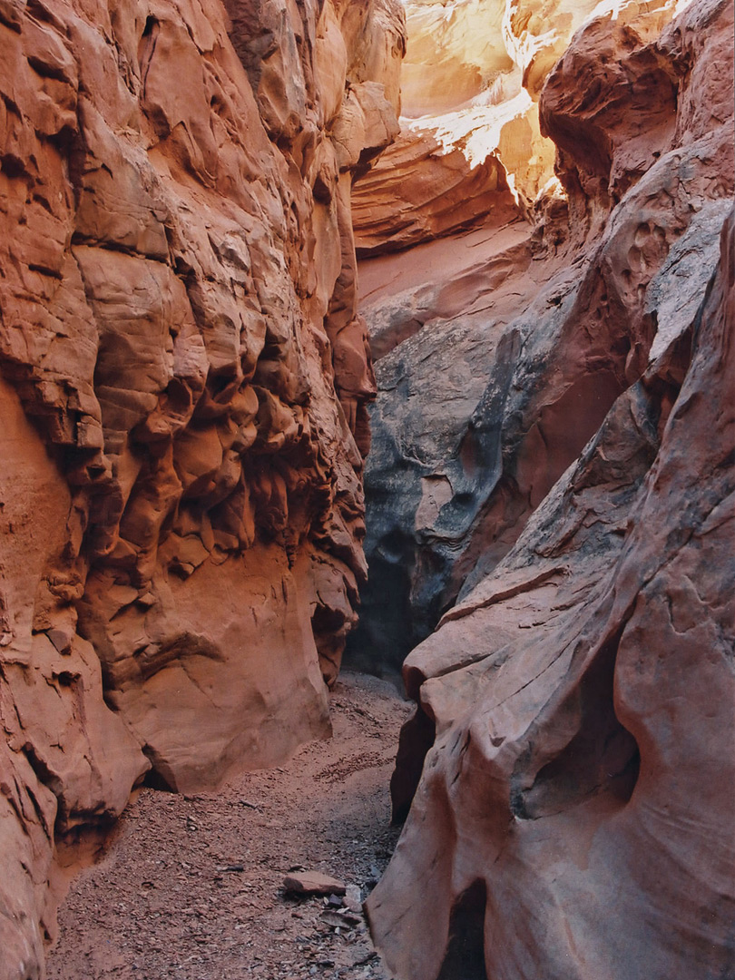 Bend in the canyon