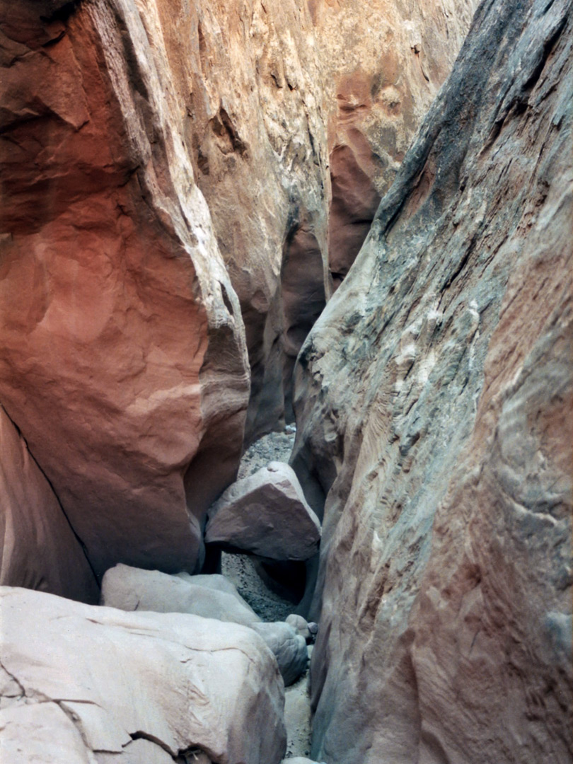 Boulders in the right fork