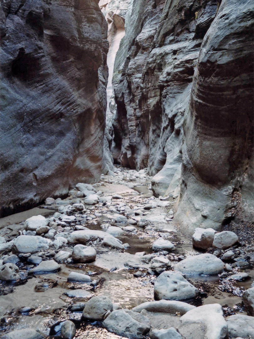 Boulders and pools