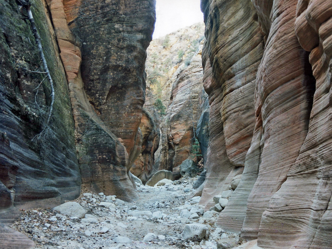 Wide canyon